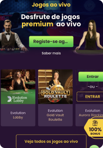 Bizzo Casino mobile screen live games